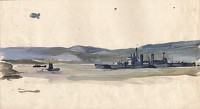 Study for Scapa Flow, c.1943