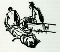 Two Seated Men, c. 1918