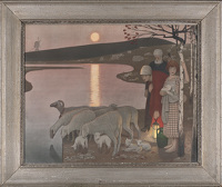 Pastoral - A Medici Print in a...
