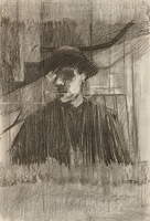 Self-portrait in a Mirror