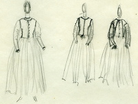 The Artist in a dress of her own...