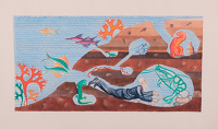 A two part design for a Nautical Mural