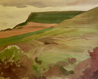 Dorset Coast landscape near Chapmans...
