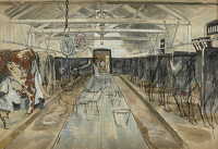 Study for Women's Land Army Dairy...