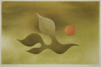 A Moving Form and a Yellow Circle