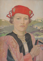 The Troubadour (Self Portrait)