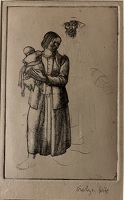 The Blind Man,circa 1925