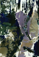Abstract in mauve