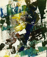 Abstract in blue
