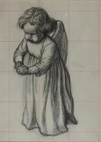 Study of a grumpy cherub