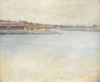 Boulogne sur Mer - a View of the Port