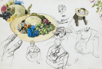 Decorated hat, circa 1950