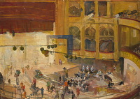 The BBC recording at the Camden Theatre