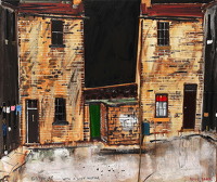 Clayton Street with a lady peeping