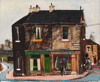 Old buildings, Brighouse, circa 1970