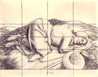 Woman sleeping, 1931