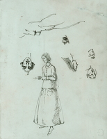 Sheet of Figure Studies
