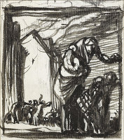 Original design for the woodblock...