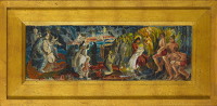 Study for a Mural with Atheletes