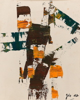 Abstract with brown