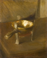 Still life with crucible, circa 1890