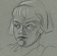 Portrait of young girl