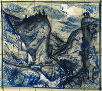 Study for Thingvellir, Iceland, 1936 