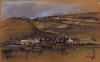 Village in Iceland, circa 1934