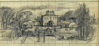 Bradfield Lodge with Nissen hut...