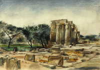 The Ramesseum Thebes, 1962