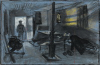 WW2, Interior of an RAF dormitory
