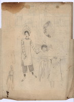 Self-portrait in Fancy Dress