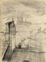City rooftops, (Bruxelles), circa 1910
