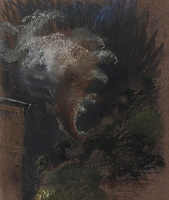 Hill Fire, seen from C.P.O.?, 1989