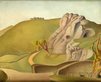 Bridge in a Landscape, circa 1950