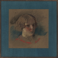 Portrait of Kay the artist's daugher