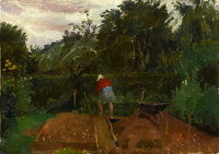 The vegetable garden