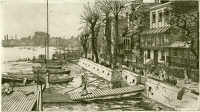 View from Hammersmith Bridge of...