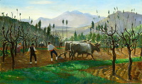 Italian Vineyard, circa 1922