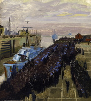 Study for ‘Arrival of Second...