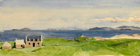 Landscape with farm