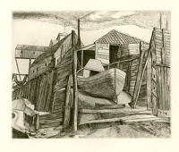 Boat Yard, circa 1930