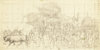 Study for Crossing the Red Sea, 1928