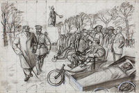 Study for A Land Fit for Heroes, 1936