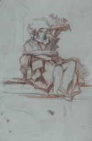  Two Figures, Panel 3, Skinners (M1139)