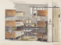 The Artist's Horse Box, 2.5.1915