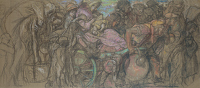 Study for Exodus, circa 1918