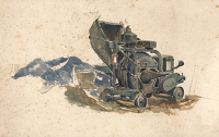 Mixer at Glen Moriston, circa 1950