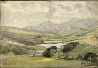 Landscape (inscribed “Snowdon from...