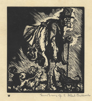 Tramp with Dogs (V-1371)